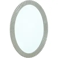 Xl Moebel Gmbh Miroir ovale miroir de salle de bain miroir suspendu miroir mural salle de bain