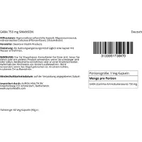 Sonstiges GABA 750 mg 60 gélules végétales Swanson Health Products