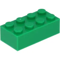LEGO 100x briques 2x4, vert