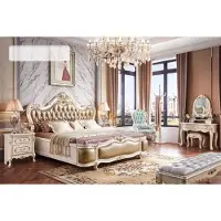 JVmoebel Chambre à coucher Ensemble classique de meubles en bois design de luxe nouveau 8pcs