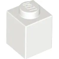 LEGO 50 pièces , pièces n° 3005 en blanc (White)