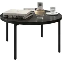 Mirjan 24 Table basse PASQUAL 3 – noir brillant