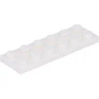 LEGO 2x6 plaque 3795 - 50 pièces blanc