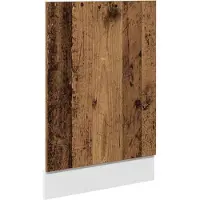Syfax Panneau de lave-vaisselle "Lyon" Vieux bois 45 x 3 x 67 cm Bois d'ingénierie