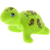 LEGO 1x animal tortue lime vert clair Friends Bubbels 41019 6028753 11603pb01