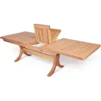 AEA Table pliante Table de jardin Table en bois Table de repas Tables 200x100