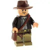 LEGO 1x Minifigur Indiana Jones Hut Fedora Pockets 7620 61506 973pbb0131 iaj001