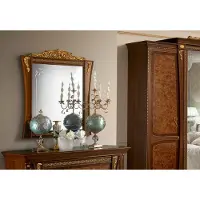 AEA Klassischer Designer Spiegel Italienische Möbel Wandspiegel Holz Spieglein Deko