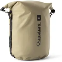 RockBros Qunature Sacoche de vélo 100% étanche 3L Sacoche de porte-bagages Bikepacking Sac de compression, Kaki