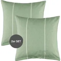 Esprit Renforcé Housses de coussin et draps de lit HARPLINES Vert 40 x 40 cm 2pcs