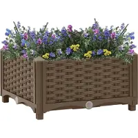 Prolenta Maison Exclusive - Potager surélevé 40 x 40 x 23 cm en polypropylène