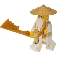 LEGO Ninjago : Sensei Wu + 12 armes