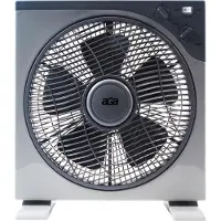 AGA Ventilateur de sol 30 cm Gris