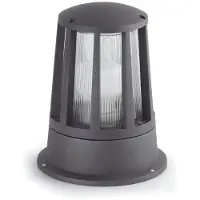Faro Lampe de socle moderne SURAT IP54 gris foncé