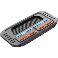 iPega SW2210 Multifunkčný Nabíjací RGB Stojan pre Nintendo Switch 2, Noir (Switch 2), Manette : accessoires, Noir