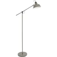 Steinhauer - lampadaire - Nove - vert - métal - lampe de lecture - E27 - 1322G