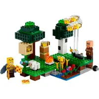 LEGO 21165 Minecraft La ferme des abeilles, set de construction avec apicultrice et figurine de mouton