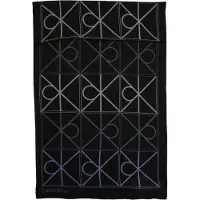 Calvin Klein Écharpe écru / bleu violet / noir