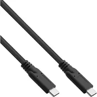 InLine 35705A Câble USB 3.2 Gen.1x2, USB type-C mâle/mâle, noir, 5m