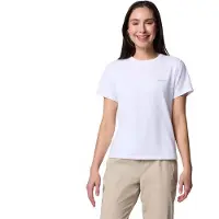 Columbia Sun Trek Ii Short Sleeve T-shirt Blanc XL Femme