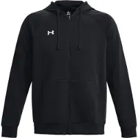 Under Armour Veste de survêtement 'Rival' noir / blanc
