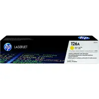 HP 126A (CE312A) - Jaune - Toner