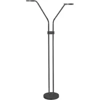 Highlight Lampe de lecture LED à deux lampes Malaga Noir