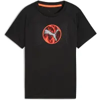 Puma Garçons, T-shirt de sport, ACTIVE SPORTS Poly Tee B (164), Noir