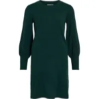 Vila Robes en maille 'VIKerry' vert foncé