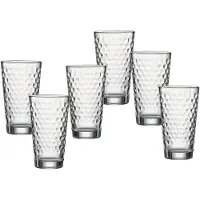 Ritzenhoff & Breker Longdrinkglas Favo klar 6ST 400ml, Verres, Transparent