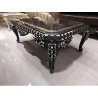 AEA Design Luxe Table basse de salon Table basse en bois moderne