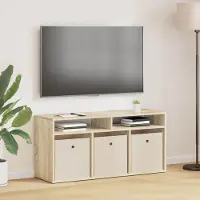 Prolenta Maison Exclusive - Meuble bas à tiroirs en chêne Sonoma 102 x 32 x 48,5 cm