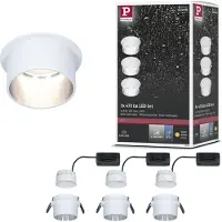 Paulmann LED encastré Gil set de base