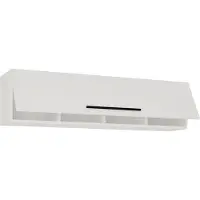 VCM Étagère suspendue en bois | Étagère économiseuse d'espace | Dimensions: H. 115 x W. 30 x D. 30 cm | Étagère élégante suspendue | Étagère de rangement | Bibliothèque | Planche murale - Arila XL