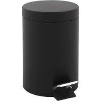 EKO Poubelle à pédale 5 litres - noir