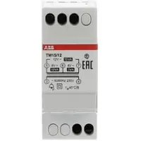 ABB Transformateur de sonnerie, 15W, primaire 230V / secondaire 4 12V ac, 85mm x 35mm x 65mm