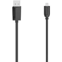 Hama Câble mini-USB, mini-fiche B8, USB 2.0, 480Mbit/s, 1,50 m