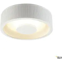 SLV Occuldas plafonnier rond blanc Ø23 cm 26W, 3000K blanc chaud