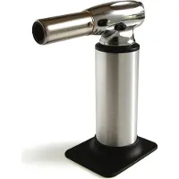 Mastrad Brûleur à flamme modèle Pro, brûleur à flamme, flambeur, brûleur, plastique, argent, F46250