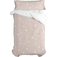 Happy Friday Housse de couette Basic Kids rose Matelas simple 2 pièces