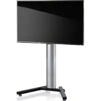 VCM - Support Meuble Télévision Alu Stadino Mini H. 125 x B. 90 x T. 72 cm