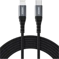 Choetech Câble Ip0039 Usb-C / Lightning Mfi 480Mb/S 3A 1.2M - Czarny