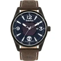 Timberland Watches montre habillée en cuir marron