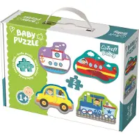 Trefl 36075 puzzle Puzzle 2 pièces Véhicules