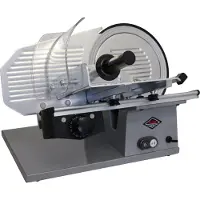 Celme - Trancheuse EVOLUTION PRO 250 - Acier antiadhésif - Lame de 250 mm - 40×55×40 cm - Précision et durabilité - GRIS