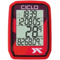 Ciclosport Compteur Protos 105 Filaire - Rouge