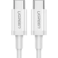 UGREEN Câble Usb-C Do Usb-C Us264, 60W, 1.5M (Biały)