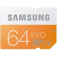 Samsung Carte Mémoire SD Evo 64GB Class 10 - 48 MB/S