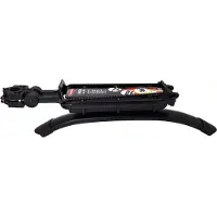 Pletscher Orion Rear Carrier With Mudguard Pannier Rack Noir