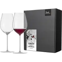 Eisch Verres à Bordeaux Grand Cru Unity Sensis plus, set de 2, verre à vin rouge, verre à vin, verre en cristal, 850 ml, 25224021